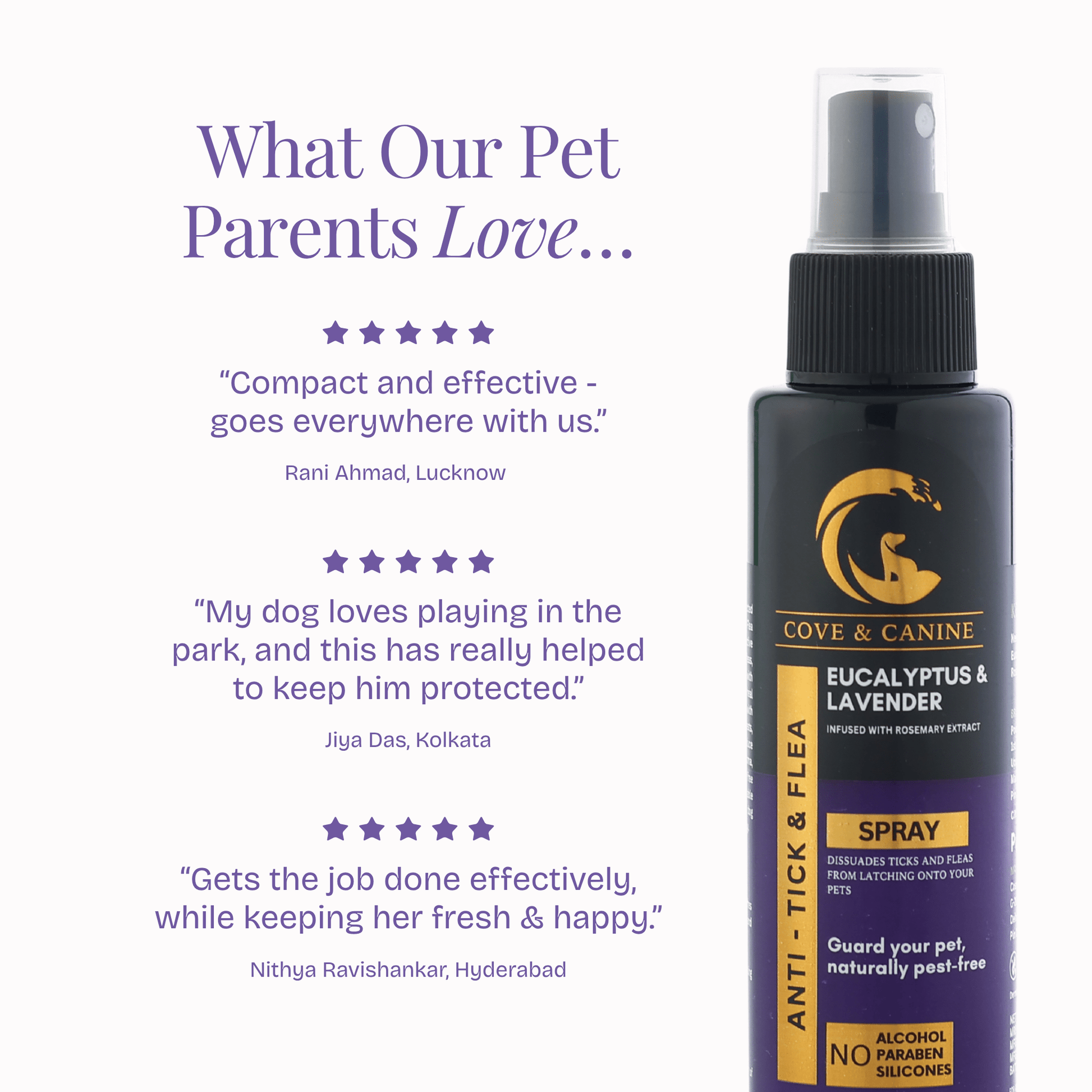 Anti Tick & Flea Spray - Poochyx