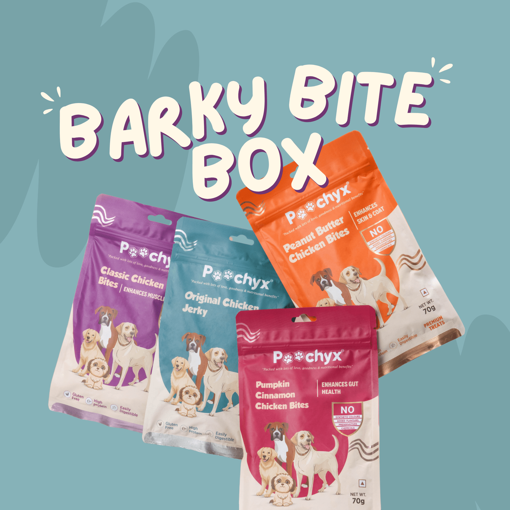 Barky Bite Box – The Ultimate Healthy Dog Treats! - Poochyx