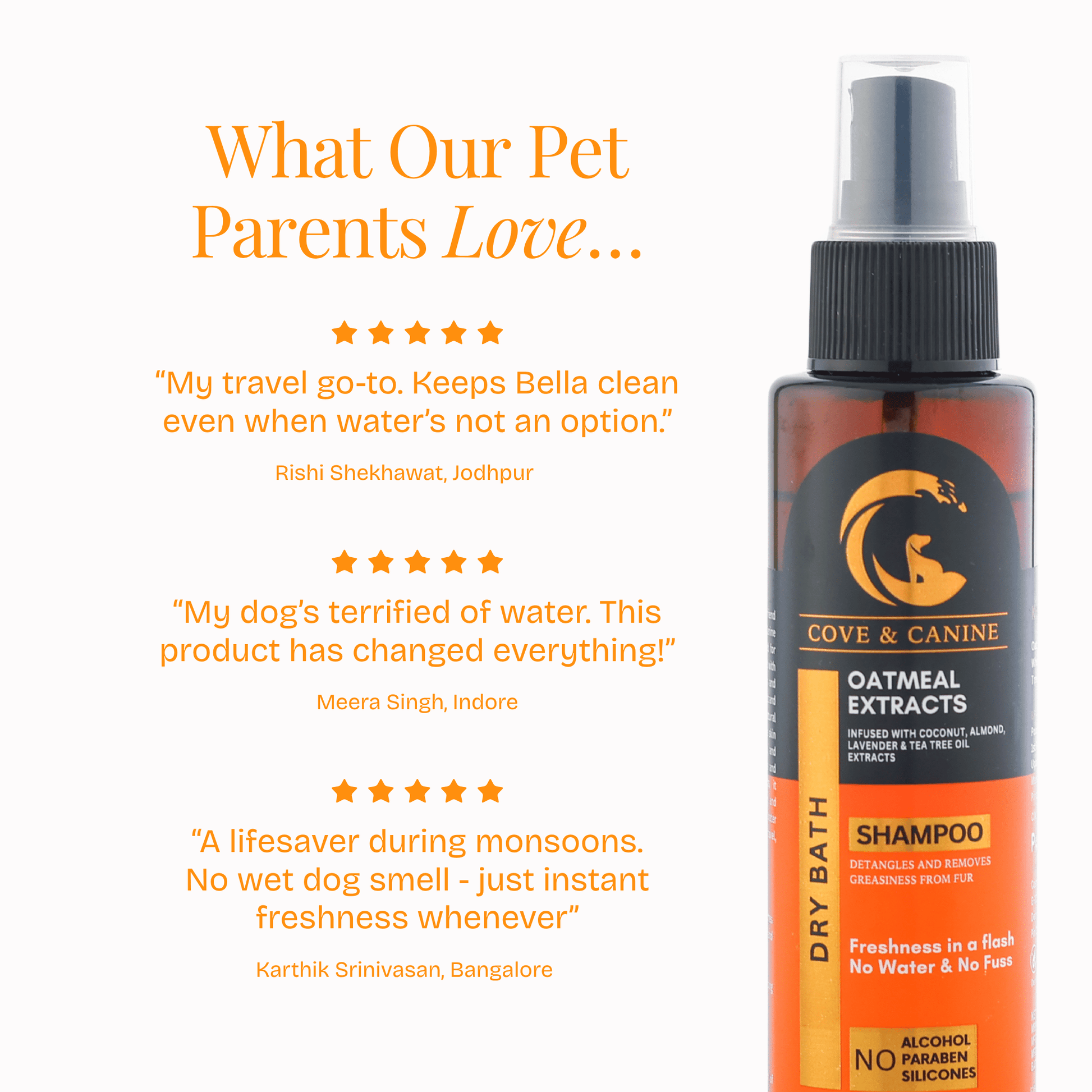 Dry Bath Shampoo - Poochyx