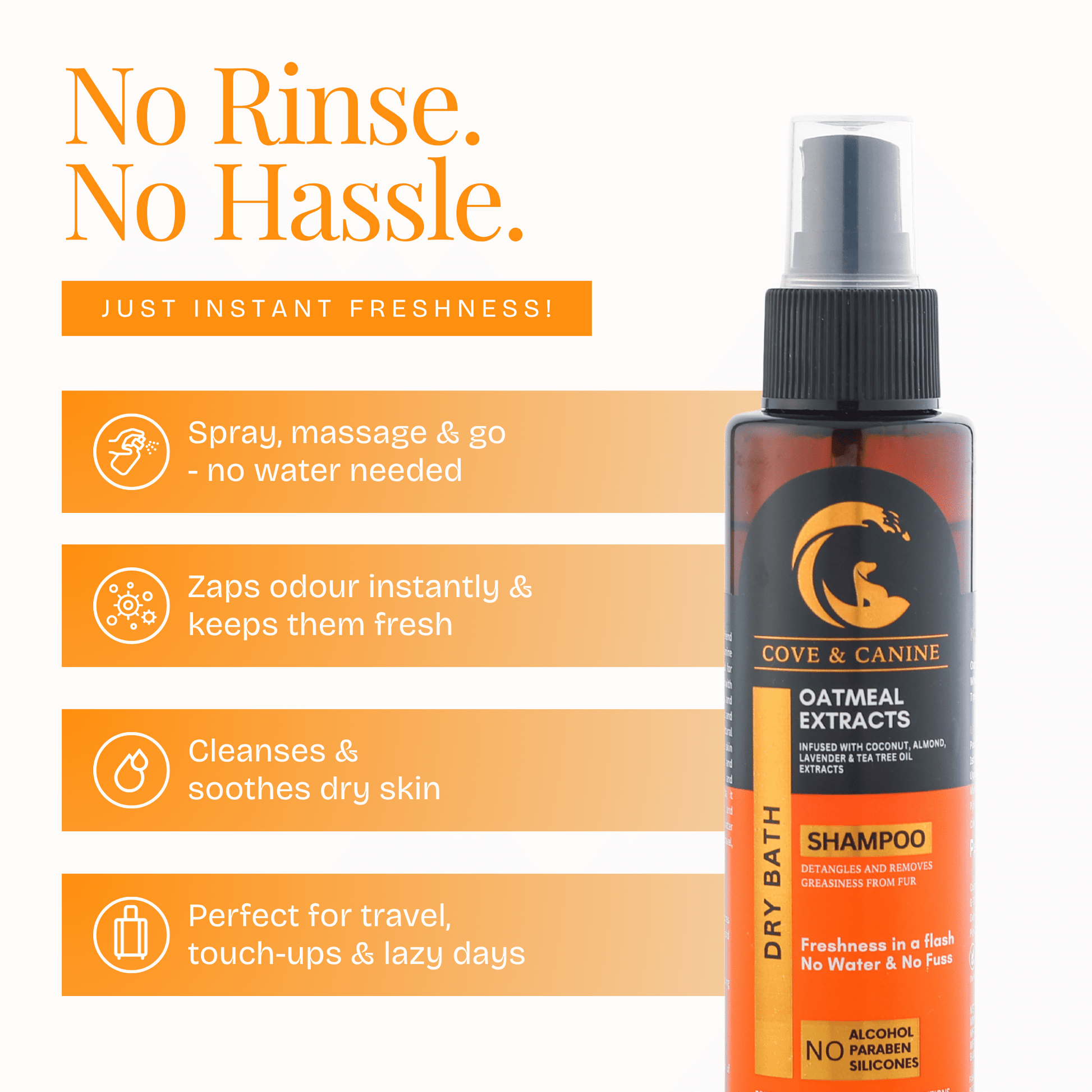 Dry Bath Shampoo - Poochyx