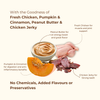 fiber probiotic dog treats pumpkin cinnamon