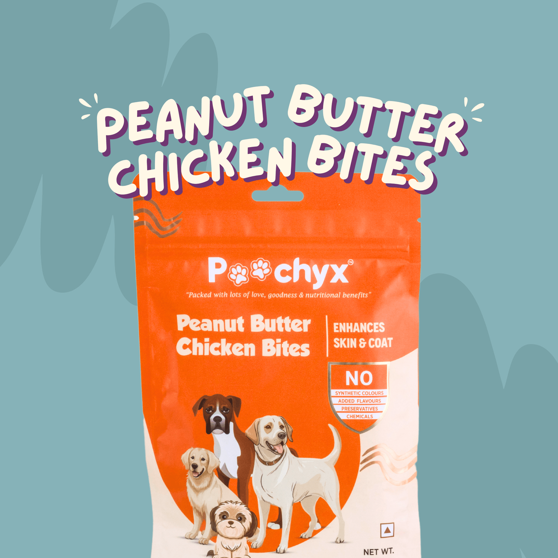 Peanut Butter Chicken Bites - Poochyx