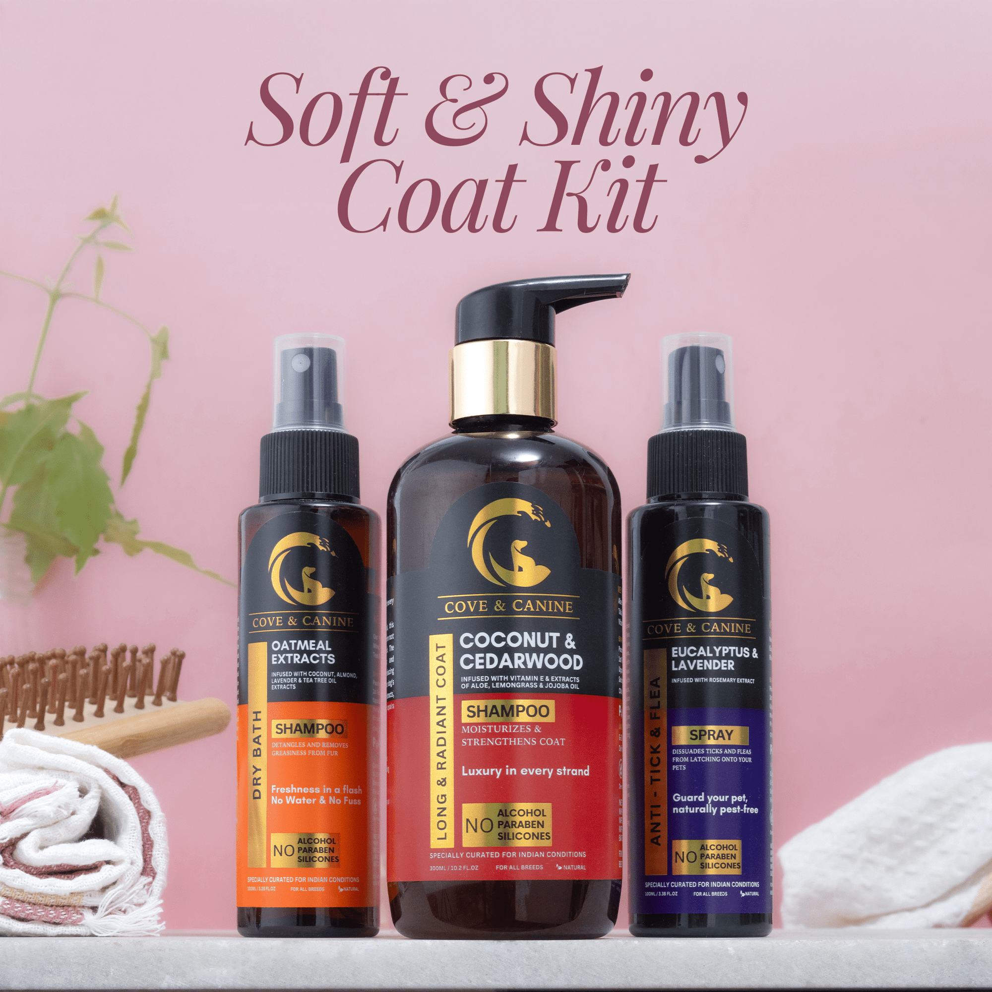 Soft & Shiny Coat Kit - Poochyx