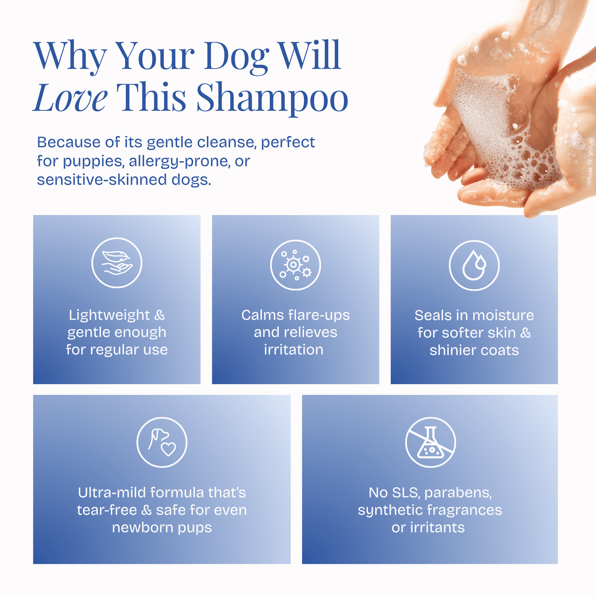The Gentle Touch Shampoo - Poochyx