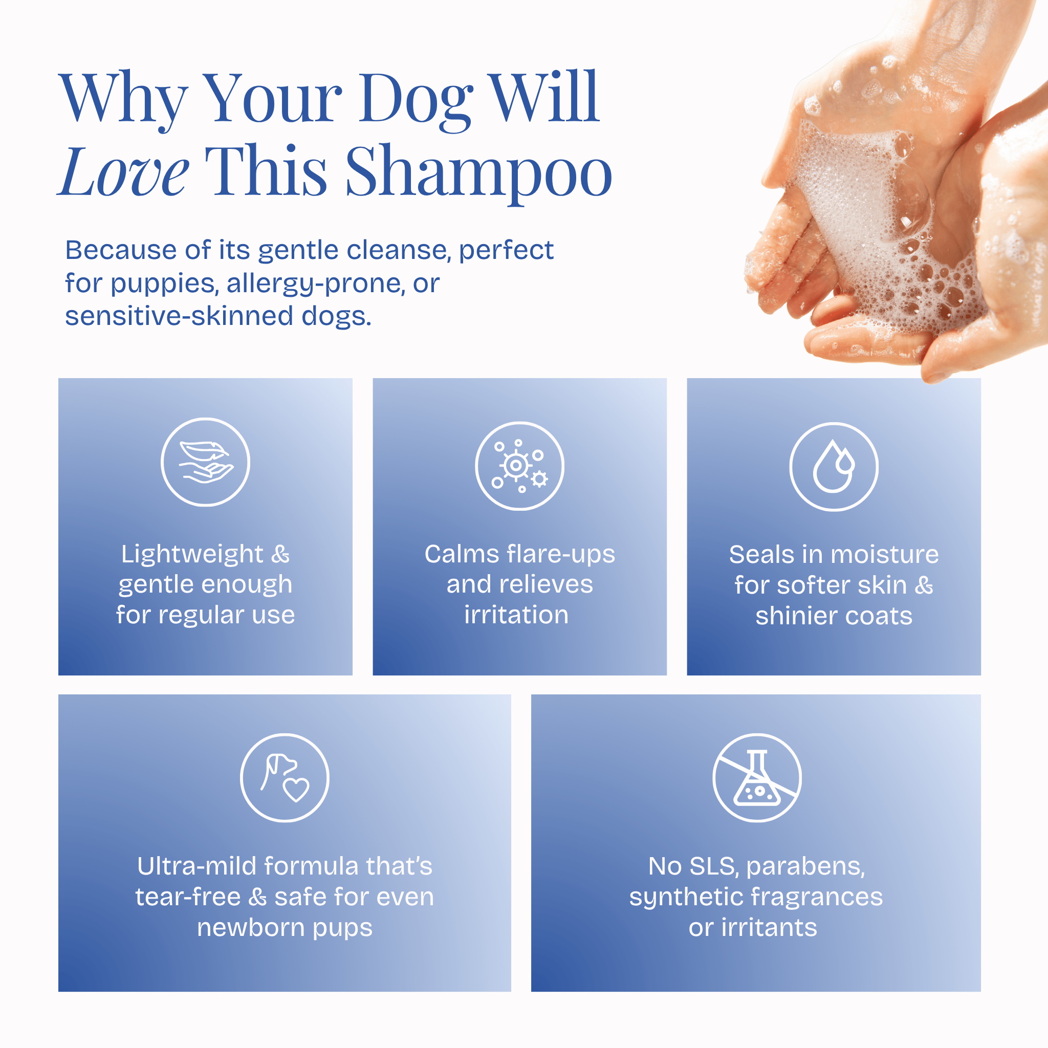 The Gentle Touch Shampoo - Poochyx